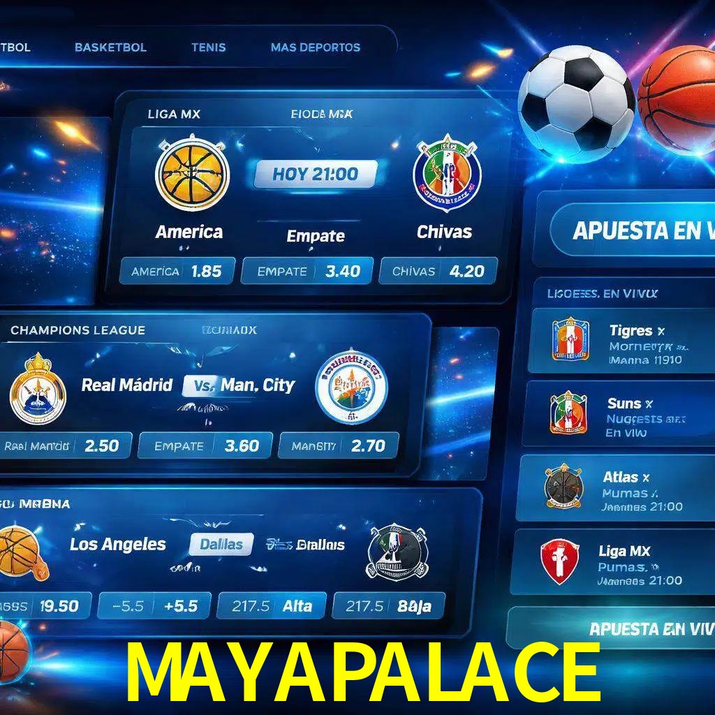 Mercados de apuestas deportivas MAYAPALACE para jugadores en México